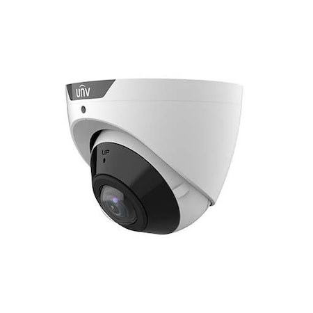 Uniview 5MP WDR IR Eyeball Fixed Dome Camera 1.68mm Fixed, IR 20m, PoE, H.265, WDR IPC3605SB-ADF16KM-I0